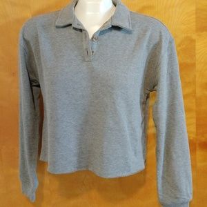 Wild fable gray 🩶 XS hoodie with collared.